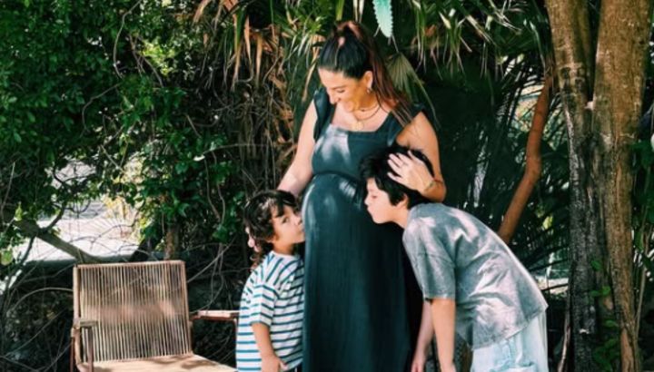 Juana Repetto se despidió de su embarazo con un emotivo posteo a días del nacimiento de su tercer hijo