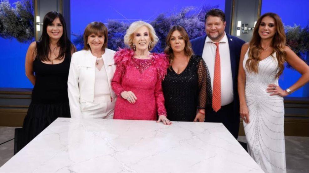 Patricia Bullrich con Mirtha Legrand