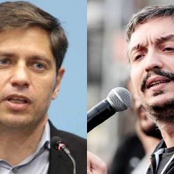 Axel Kicillof y Máximo Kirchner | Foto:CEDOC