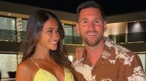 Antonela Roccuzzo y Lionel Messi