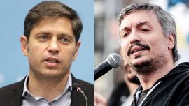 Axel Kicillof y Máximo Kirchner