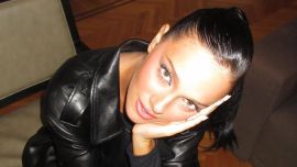 Al mejor estilo black bride, Oriana Sabatini redefinió el look gótico a punto de ser mamá