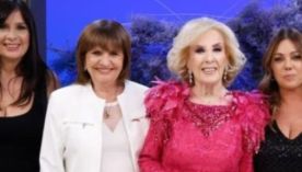 Patricia Bullrich y Mirtha Legrand