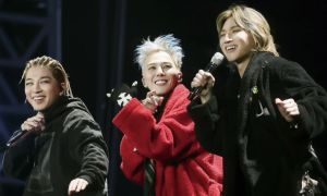 Taeyang, G-Dragon y Daesung de BIGBANG