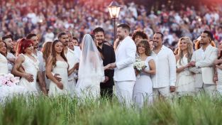 Casamiento real en el show de medio tiempo de Bad Bunny en el Super Bowl