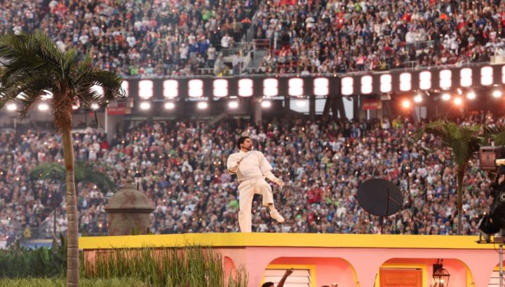 Así fue el show de medio tiempo de Bad Bunny en el Super Bowl LX junto a Lady Gaga y Ricky Martin