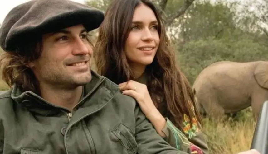 Jakob von Plessen y Zaira Nara