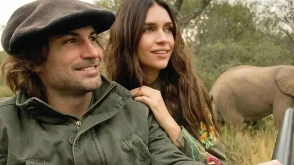 Jakob von Plessen y Zaira Nara