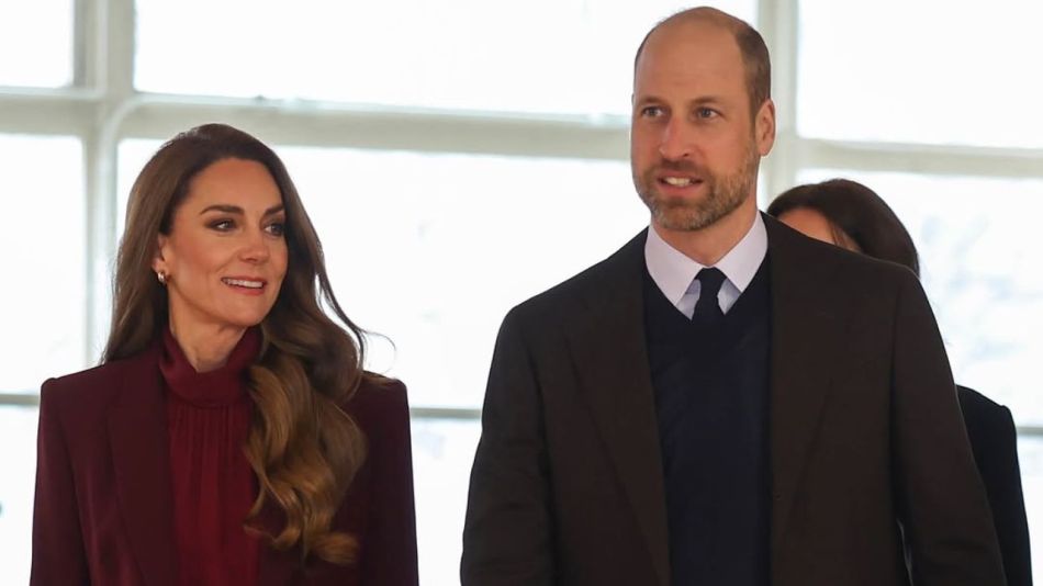 Kate Middleton y el príncipe Williams