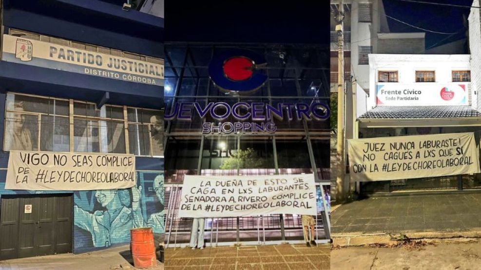 Carteles en Córdoba