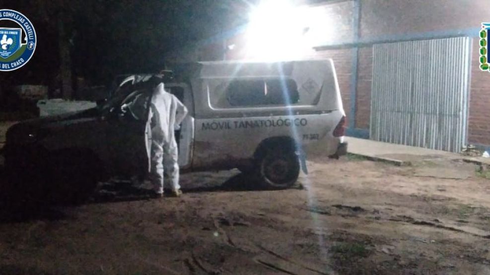 La Policía en el lugar de los hechos.