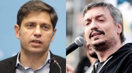 Axel Kicillof y Máximo Kirchner
