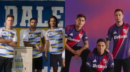 Camiseta River y Boca