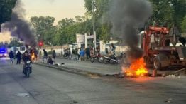 Protesta policías Santa Fe