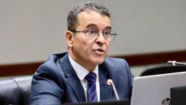 Un juez acusado de tirar una piedra contra funcionarios judiciales se defendió ante el Consejo de la Magistratura