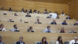 El arco opositor en sesión 