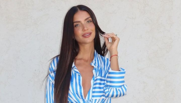 Adiós al sillón tradicional: Zaira Nara apostó por la tendencia más sencilla con comodidad y contacto con el suelo 