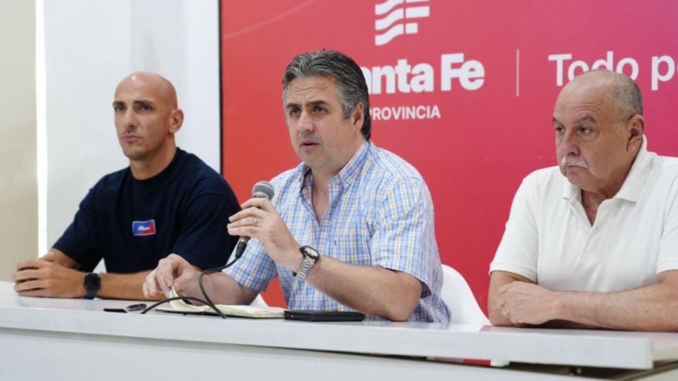 El ministro de Justicia y Seguridad de Santa Fe, Pablo Cococcioni 20260210