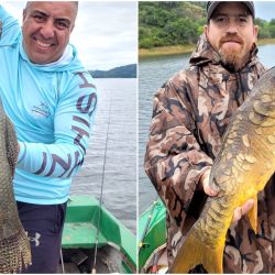 El lago Los Molinos volvió a demostrar por qué es uno de los escenarios más atractivos para la pesca deportiva en Córdoba, capaz de sorprender incluso a quienes lo visitan con frecuencia.