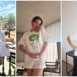 Dominique Metzger, Elina Costantini y Patricia Della Giovampaola junto a la Fundación Natalí Flexer y la Fundación Rossi. | Foto:Fundación Rossi