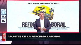 En el programa "QR!", Pablo Caruso cuestionó la reforma laboral del Gobierno y advirtió sobre un retroceso en derechos