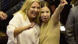 "No estabas loca": la despedida de Carrió a Sandra Mendoza