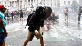 La protesta de la CGT se salió de cauce y terminó con decenas de detenidos