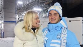 El llanto de Valeria Mazza tras el gran resultado de su hijo, Tiziano Gravier, en el debut de los Juegos Olímpicos