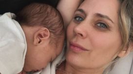 Rocío Marengo presentó a su hijo Isidro en pleno aire de Intrusos: "Nunca llore tanto"