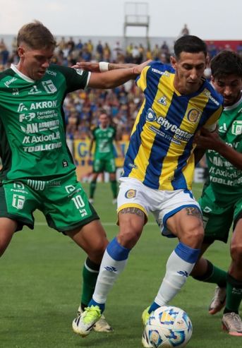Ángel Di María en la Copa Argentina