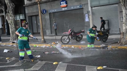 Los destrozos registrados durante la marcha de la CGT le costaron $270 millones a la Ciudad