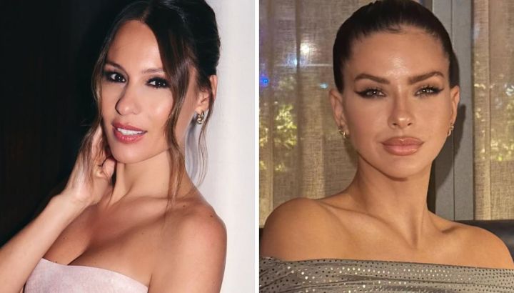 Como Pampita, la China Suárez eligió un vestido slip dress para robarse todas las miradas
