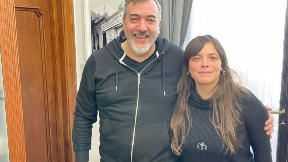 11-02-2026 Julia Giuliani junto a Rodolfo Aguiar