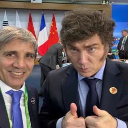 Javier Milei y Luis Caputo | Foto:CEDOC