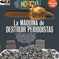 La tapa de NOTICIAS | Foto:Cedoc