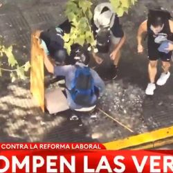 Rompen las veredas | Foto:TN