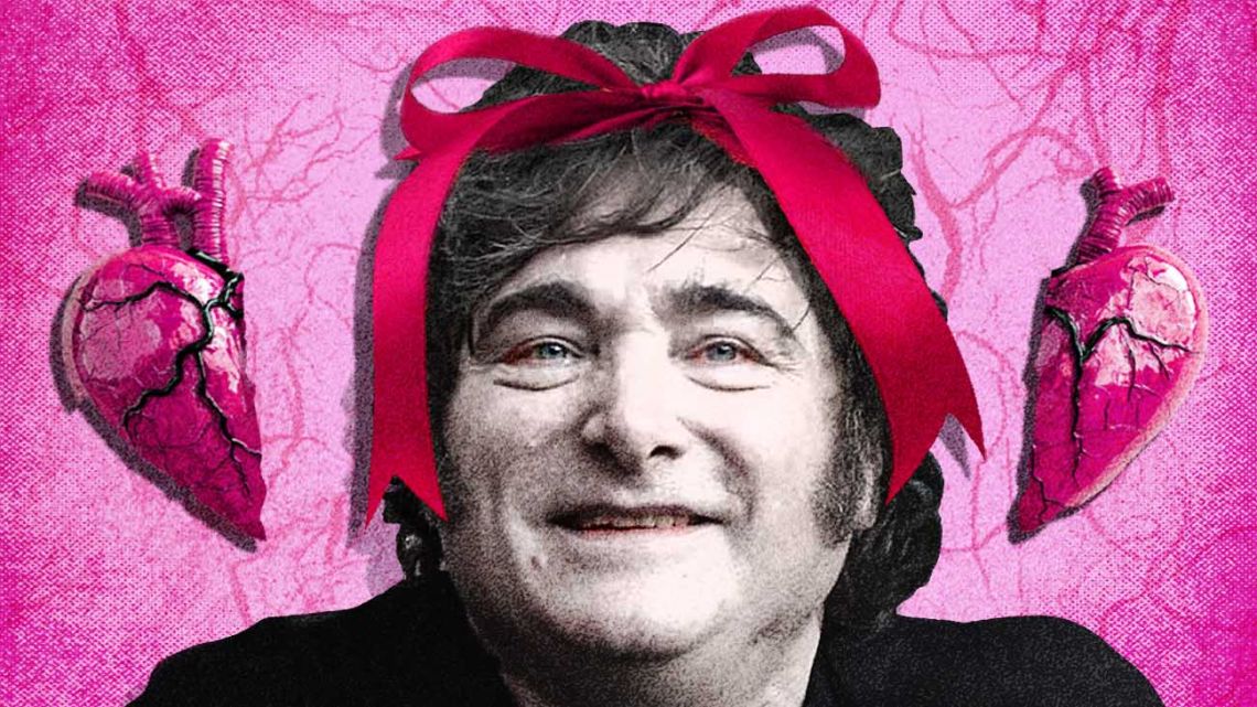 Milei the market valentine.