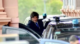 El presidente Javier Milei