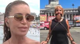 El apoyo de Florencia Peña a Nancy Pazos tras encadenarse frente al Congreso: "La banco, sabe mucho de política"