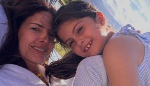 Isabel Macedo y su hija Belita