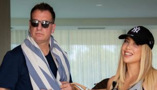 Maxi López y Wanda Nara