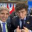 Javier Milei y Luis Caputo