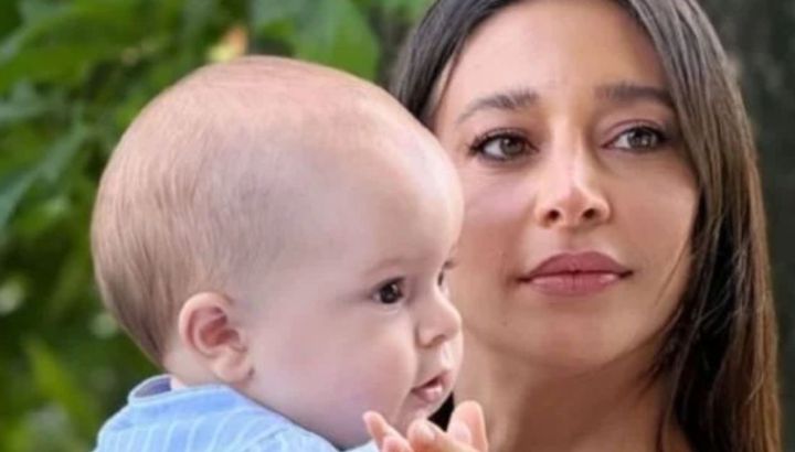 Sol Pérez mostró cómo su hijo se lava los dientes