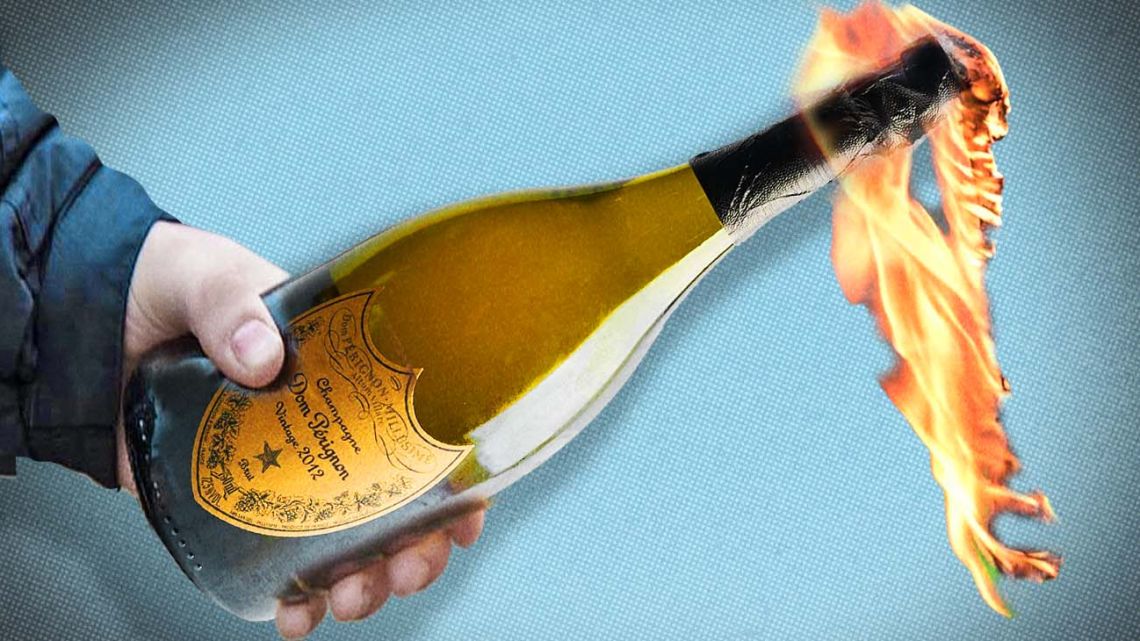 Molotov champagne.
