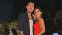 Camila Galante y Leandro Paredes