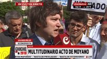 Reforma laboral: cuando Milei se oponía y marchaba con Moyano en contra de Macri