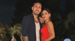 Camila Galante y Leandro Paredes