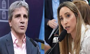 Luis Caputo y Julia Strada 20260213