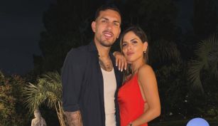 Camila Galante y Leandro Paredes