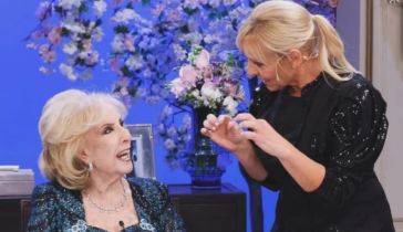 Mirtha Legrand y Jimena Monteverde